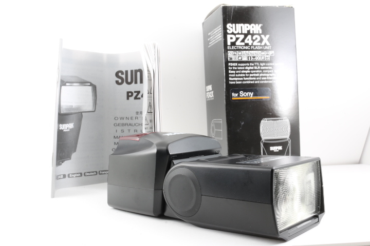 ★極上品★ SUNPAK PZ42X FOR SONY★元箱付き★ #G570_画像1