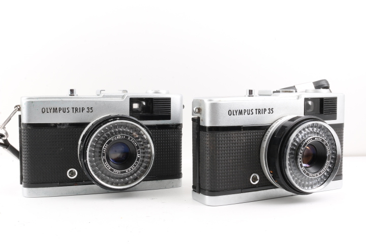 人気提案 ☆訳あり大特価☆ OLYMPUS TRIP 35 x2 #G604 オリンパス