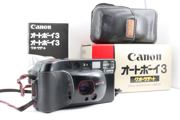 売れ筋がひ! ☆極上品☆ CANON AUTOBOY 3 QD☆元箱付き☆ #G615