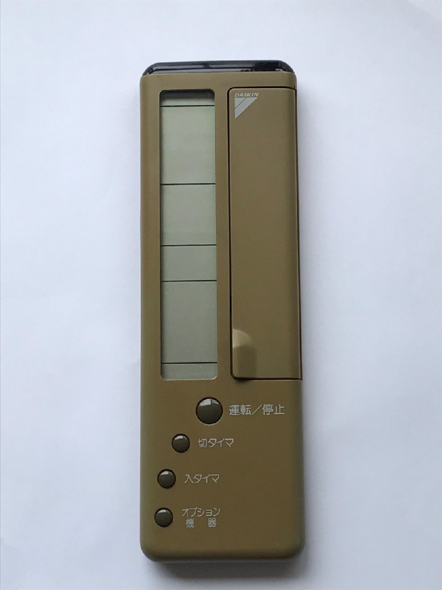 【電池付き】★中古★DAIKIN(ダイキン） KRC105-4 エアコン　エアコンリモコン　クーラー　クーラーリモコン_画像1