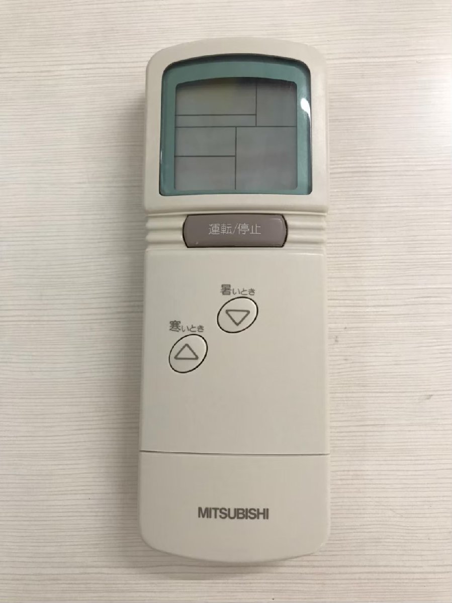 【電池付き】★中古★三菱(MITSUBISHI)　CG3J　エアコン　エアコンリモコン　クーラー　クーラーリモコン_画像1