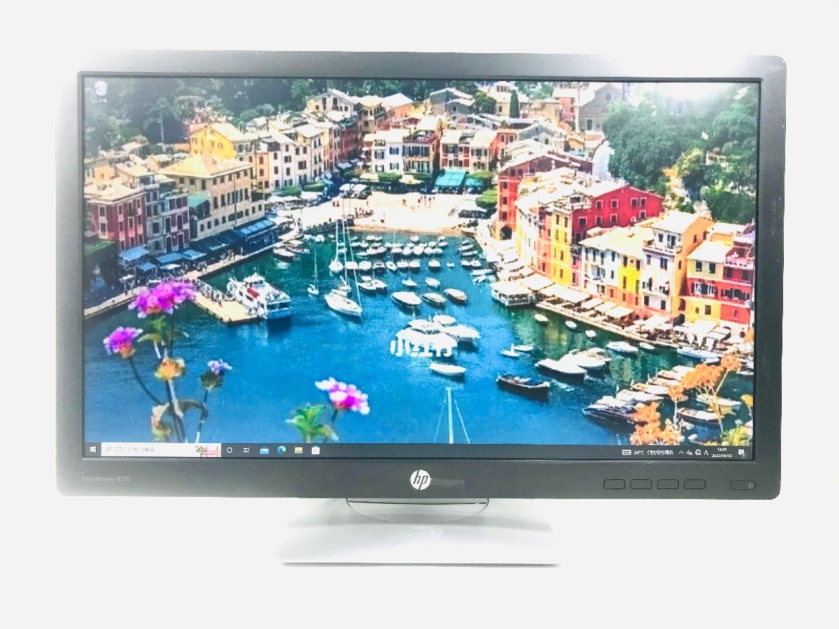 HP EliteDisplay 23インチワイドLED液晶モニタ E232 IPSパネル 1920x1080 フルHD HDMI 画面回転 高さ調整 　同梱不可_画像1