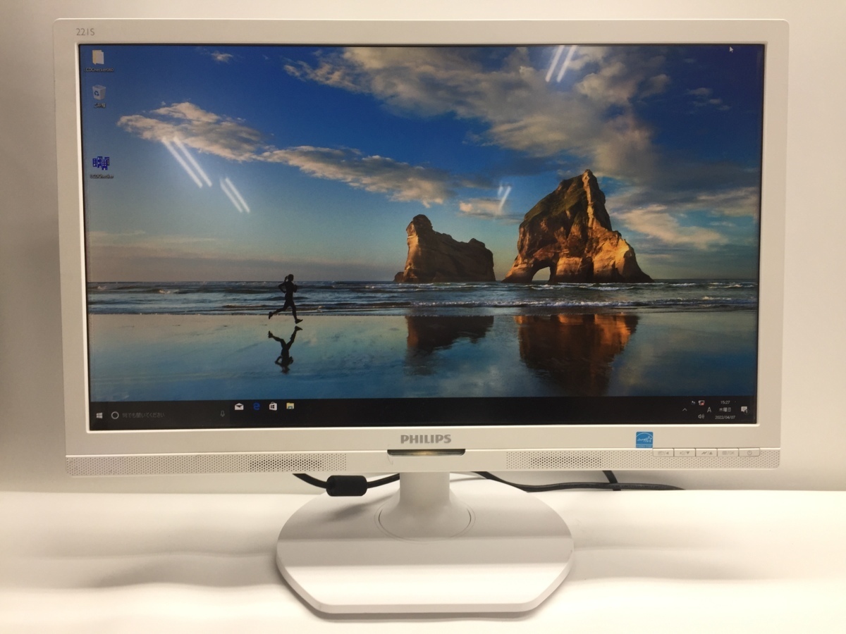 PHILIPS/フィリップス 221S6Q 液晶モニター 1920x1080　IPSパネル　フルHD HDMI付 良品　動作品_画像1