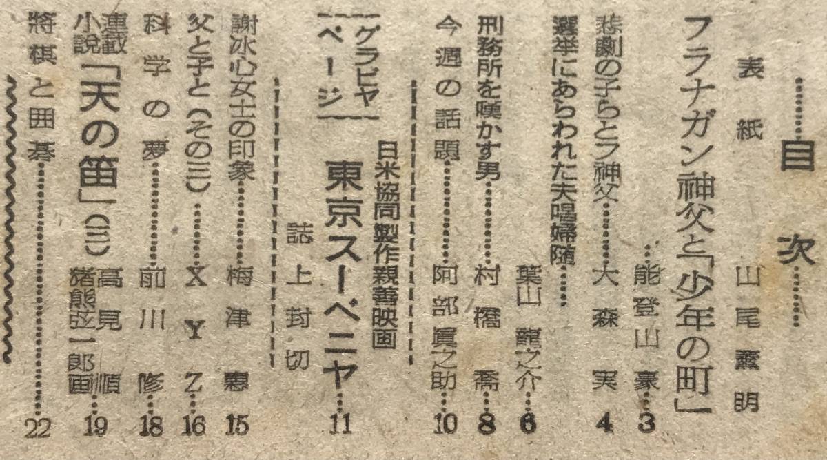 【1947年】サンデー毎日 昭和22年 5月18日25日号 1947年 脱獄王 白鳥由栄 ゴールデンカムイ 白石由竹 脱獄囚 脱獄 雑誌 昭和レトロ_画像4