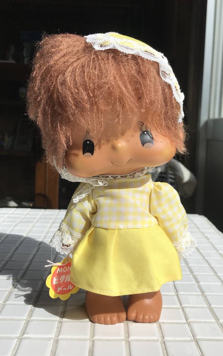 MON モンアミ ピクルスドール ソフビ人形 日本製 ソフビ 人形 昭和レトロ_高さ22cm
