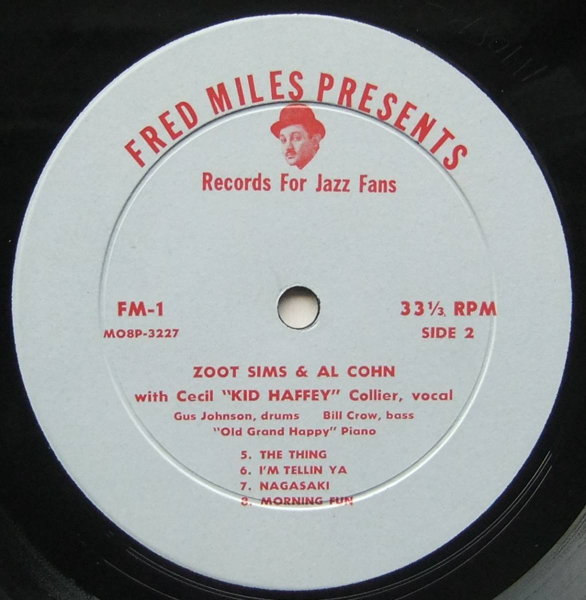 ◆ ZOOT SIMS and AL COHN / Either Way ◆ Fred Miles FM-1 (dg) ◆_画像4