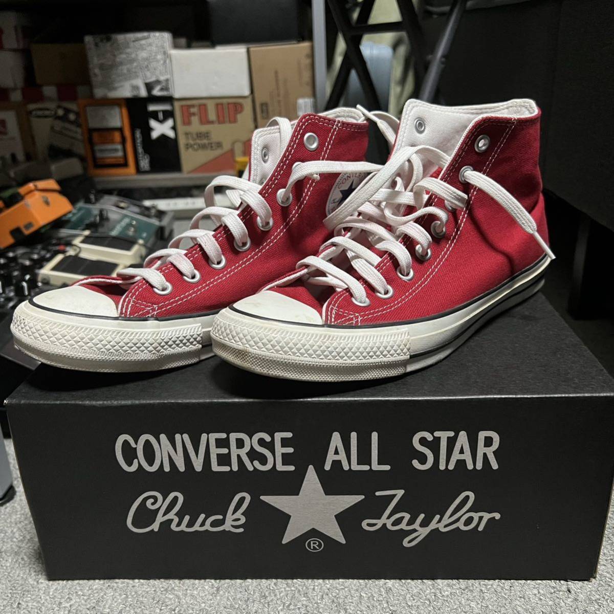 CONVERSE ALL STAR 100 COLORS HI 26 5cm 26 5センチ RED CHUCK CONVERSE ALL STAR 100 COLORS HI 26 5cm 26 5センチ RED CHUCK