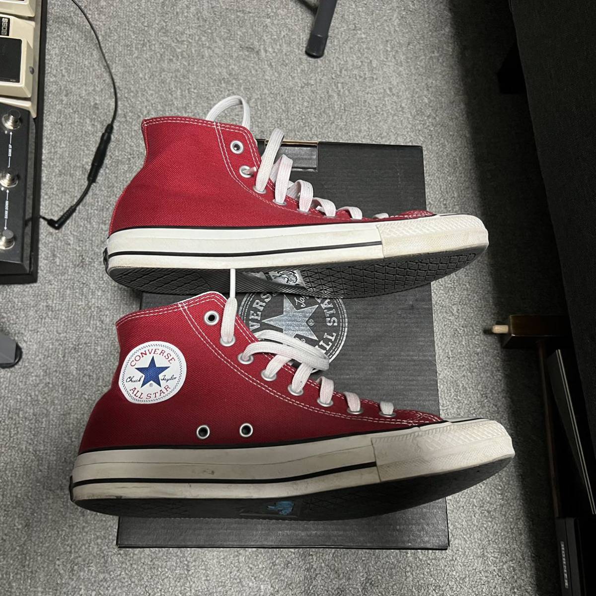 CONVERSE ALL STAR 100 COLORS HI 26 5cm 26 5センチ RED CHUCK CONVERSE ALL STAR 100 COLORS HI 26 5cm 26 5センチ RED CHUCK