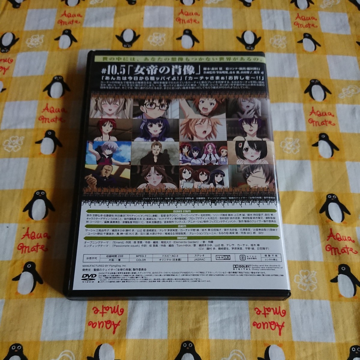 聖痕のクェイサー 女帝の肖像 アニメ DVD OVA 送料無料_画像3