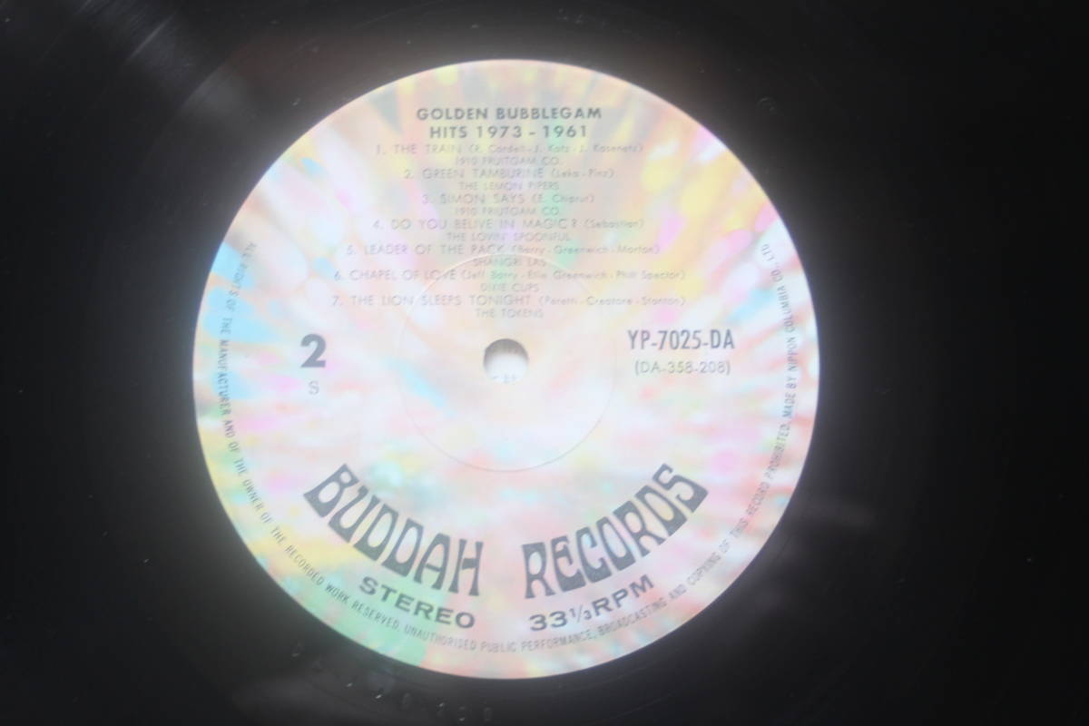 LP Buddah Records/Golden Bubblegum Hits 1973-1961/黄金のバブルガムヒッツ/帯_画像5