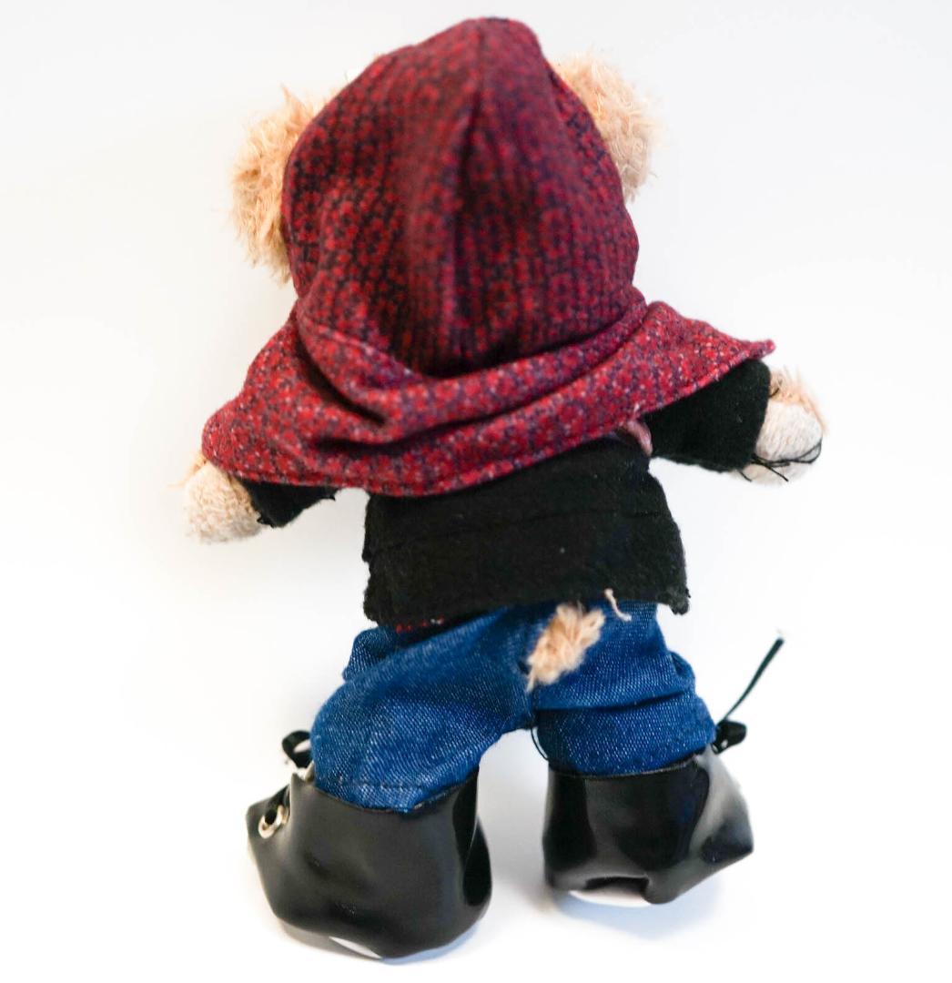 ダッフィーbigbang 服 衣装 14cm ライブ衣装 頭巾白当【現物撮影 ダッフィーbigbang 服 衣装 14cm ライブ衣装 頭巾白当【現物撮影