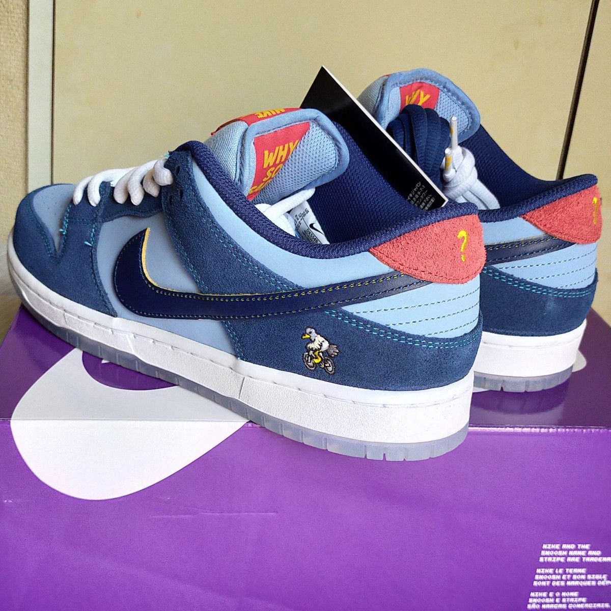 新品未使用 Why So Sad × NIKE SB DUNK LOW コラボ 28cm 新品未使用 Why So Sad × NIKE SB DUNK LOW コラボ 28cm