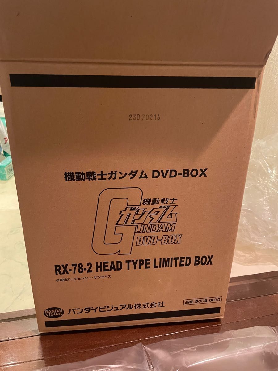 限定品 機動戦士ガンダム HY2M DVD-BOX RX-78-2 1/12 HEAD TYPE LIMITED BOX