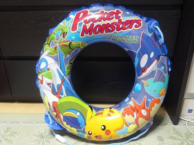 ポケモン 浮き輪 ラティアス ラティオス カイオーガ ロープ付き 60cm 购够网