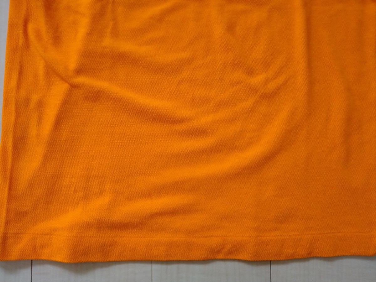 LACOSTE　ラコステポロシャツ　L1212 　クラシックフィット　フランス　カラー　オレンジ　サイズ3 　美品　リゾルト　ボーイズマーケット_画像6