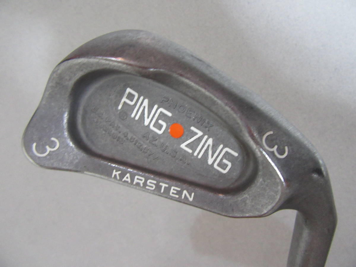 特価ブランド 希少☆ピン☆PING ZING (橙)☆3-Sw☆KT-M ピン