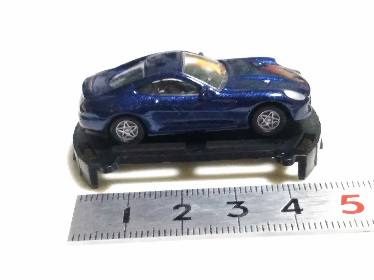 送料２００円〜京商1/100　フェラーリミニカー 　599GTB ブルーメタリック　サークルＫサンクス　５９３３２４１９_画像3