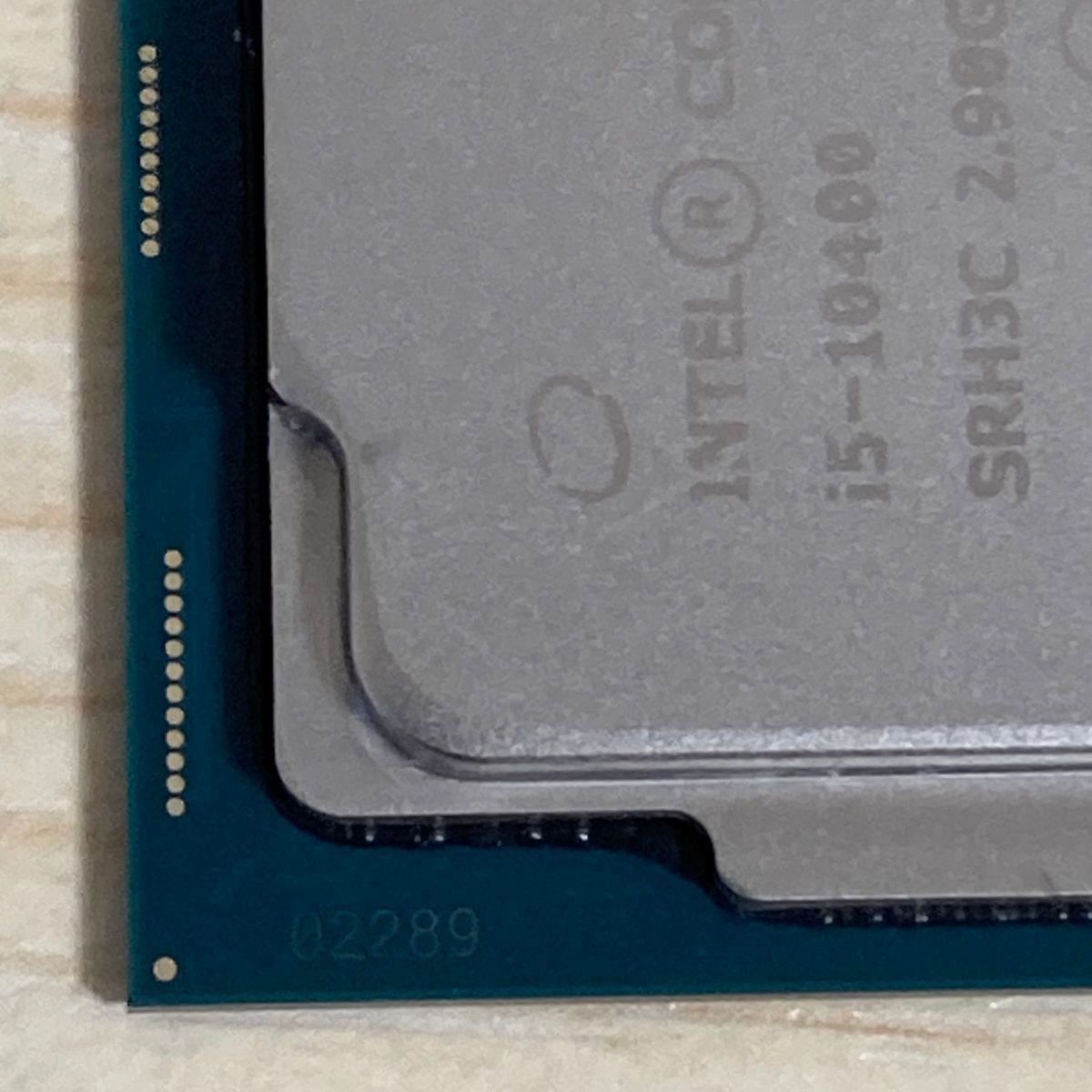Intel Core i5 10400 動作確認済み FPO/ATPO確認済み GPU内蔵 6 Intel Core i5 10400 動作確認済み FPO/ATPO確認済み GPU内蔵 6