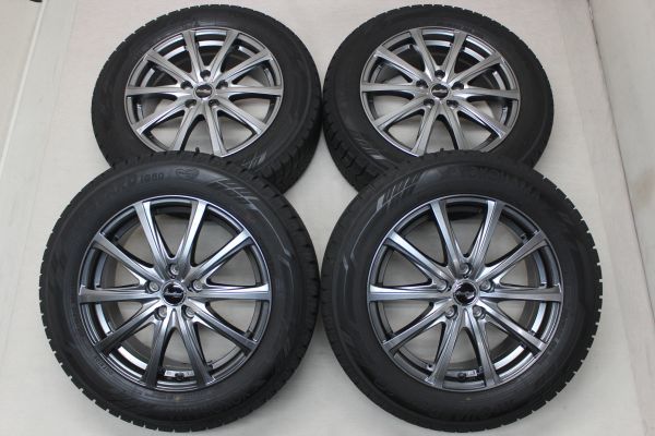 ヨコハマ アイスガード iG60 215/60R17 2020年製 17インチ スタッドレス ホイール 中古 C-HR エルグランド CX-30 MX-30_画像1