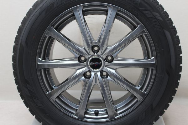 ヨコハマ アイスガード iG60 215/60R17 2020年製 17インチ スタッドレス ホイール 中古 C-HR エルグランド CX-30 MX-30_画像4