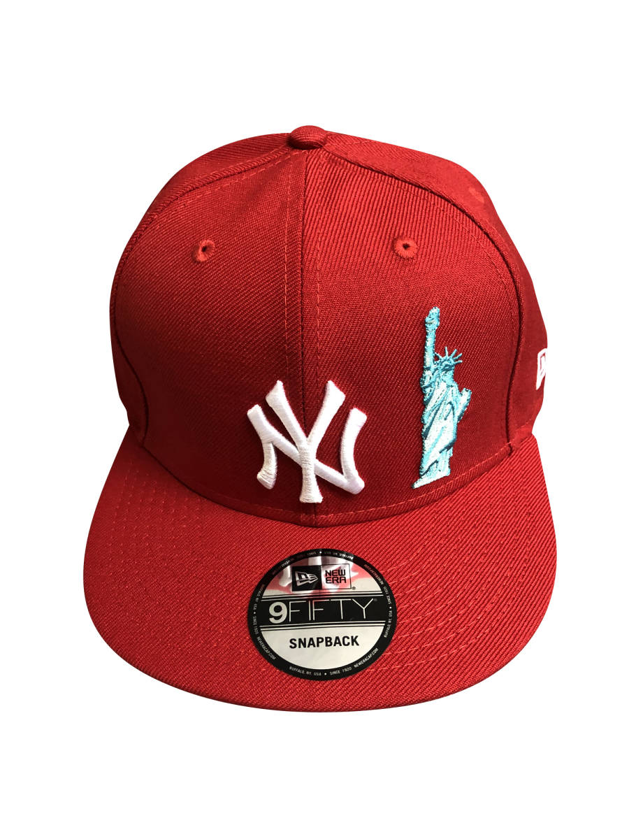 cap-228 NEW ERA 9FIFTY SNAPBACK MLB New York Yankees ニューエラ キャップ ベースボールキャップ 帽子 レッド