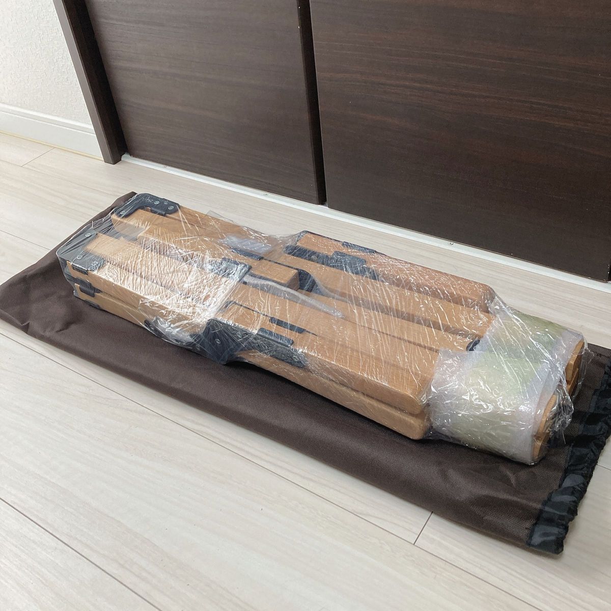 新品 ウッドスタンド クーラーボックススタンド 木製 トランク