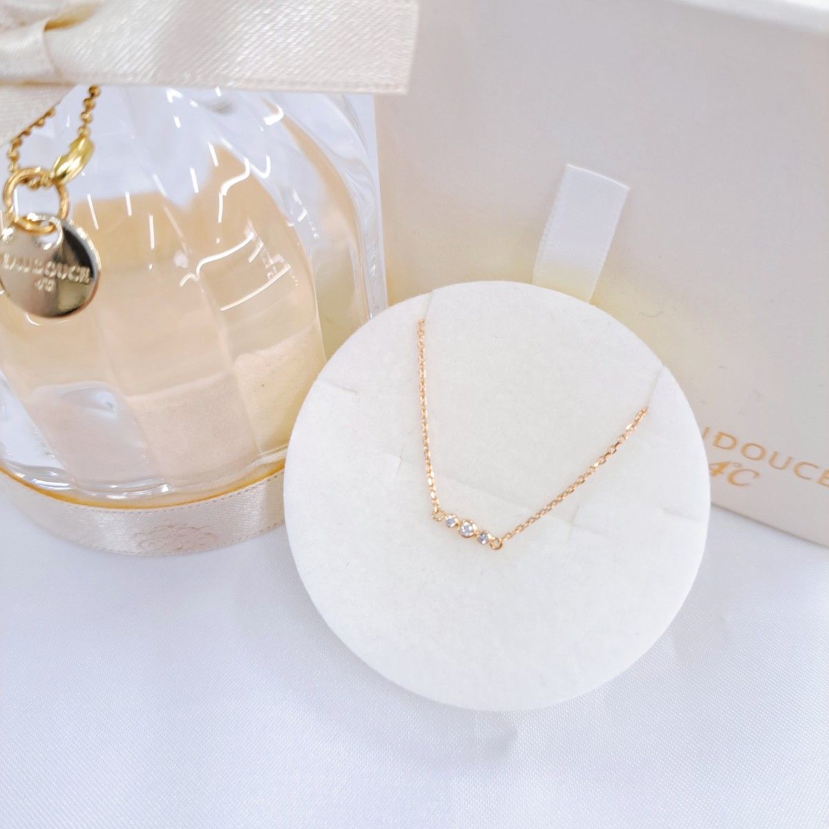 4℃ ヨンドシー⭐️K18 ダイヤモンドブレスレット 定価¥52,800 4℃ ヨンドシー⭐️K18 ダイヤモンドブレスレット 定価¥52,800