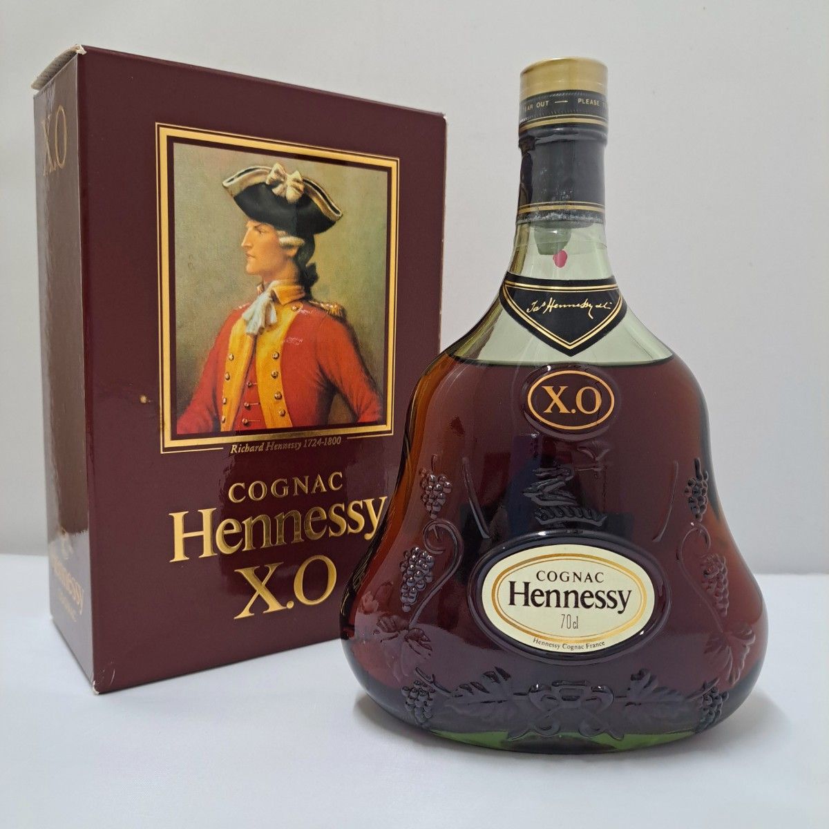 Hennessy ヘネシーXO グリーンボトル コニャック ブランデー 700ml 箱
