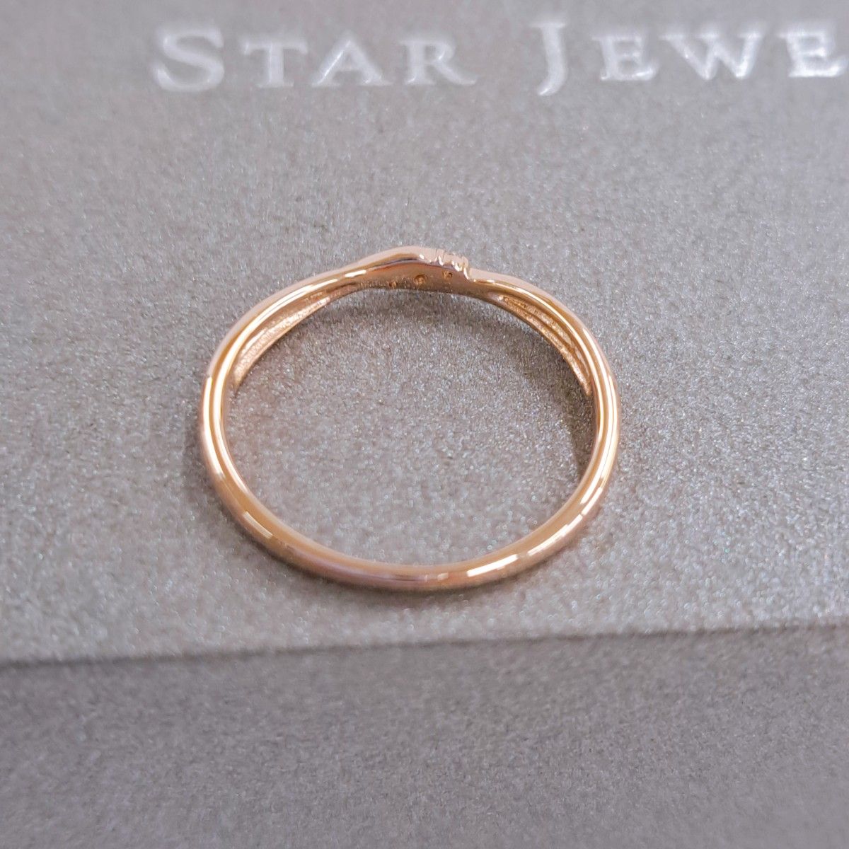 スタージュエリー STAR JEWELRY K10 ダイヤモンドリング 0 02ct スタージュエリー STAR JEWELRY K10 ダイヤモンドリング 0 02ct