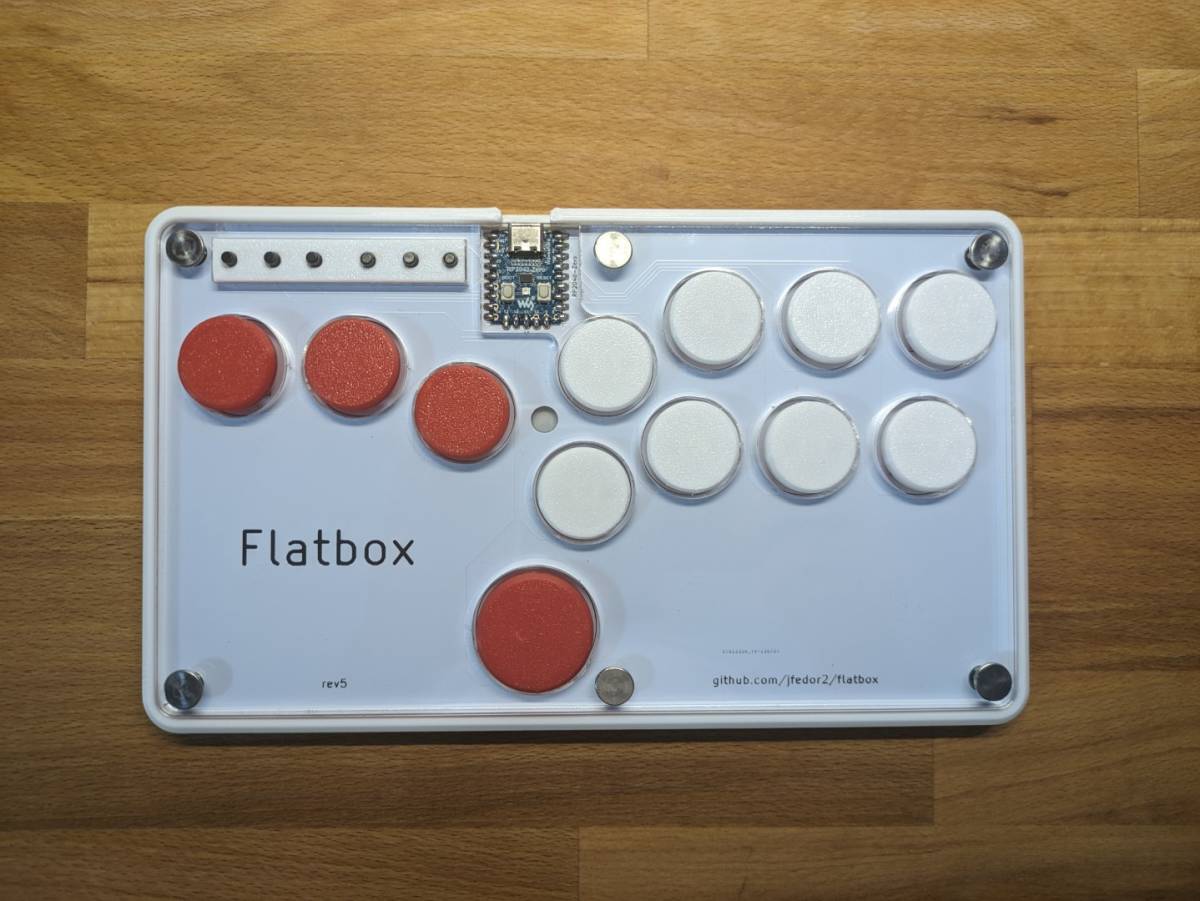 ☆ 薄型 レバーレス コントローラー hitbox flatbox ホットスワップ