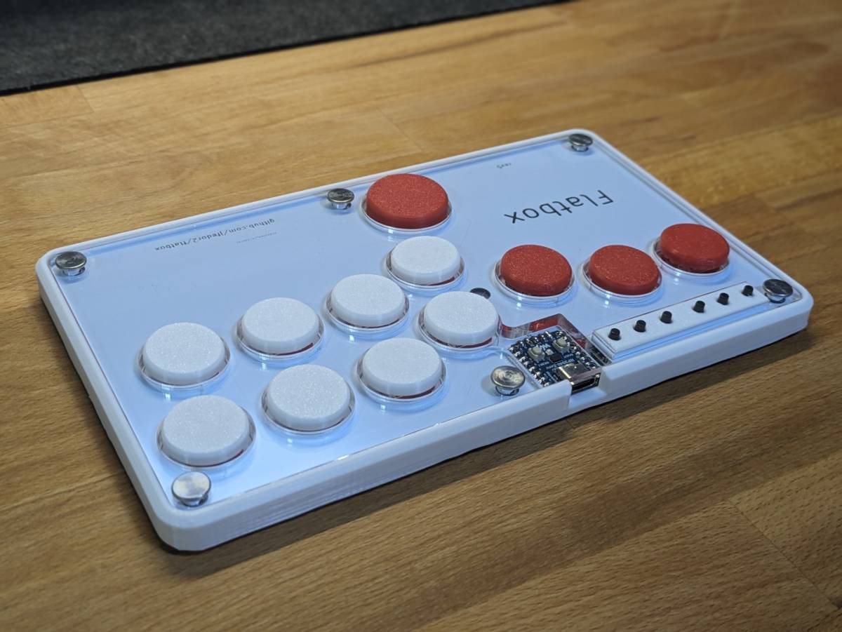 薄型レバーレスコントローラー hitbox ホットスワップ対応-