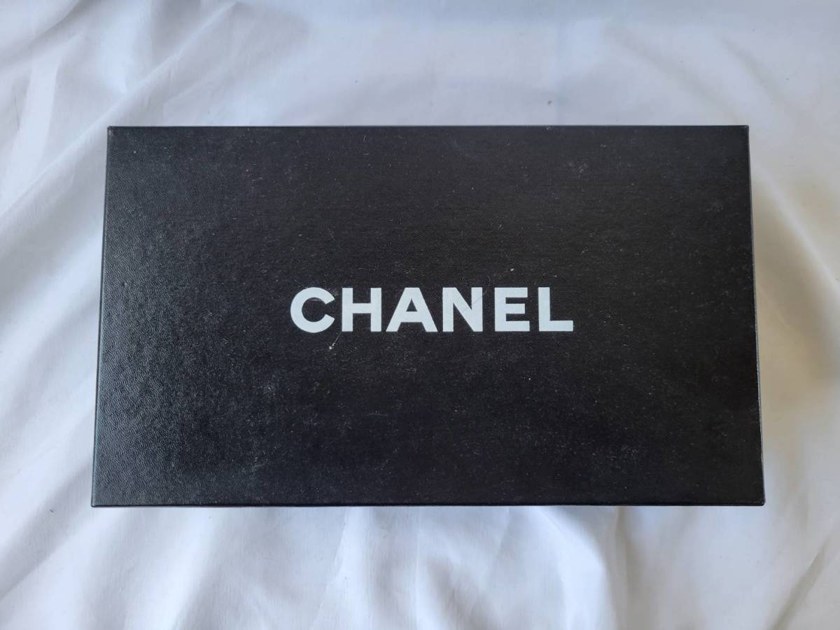 シャネル ウッドサンダル ヌバック ココマーク ブラック サイズ37 CHANEL_画像9