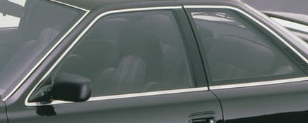絶版 AE92 カローラ レビン スプリンター トレノ 後期 GT-Z スーパーチャージャー 純正 ドア ウインドウ フレーム パネル ピラー モールの画像7