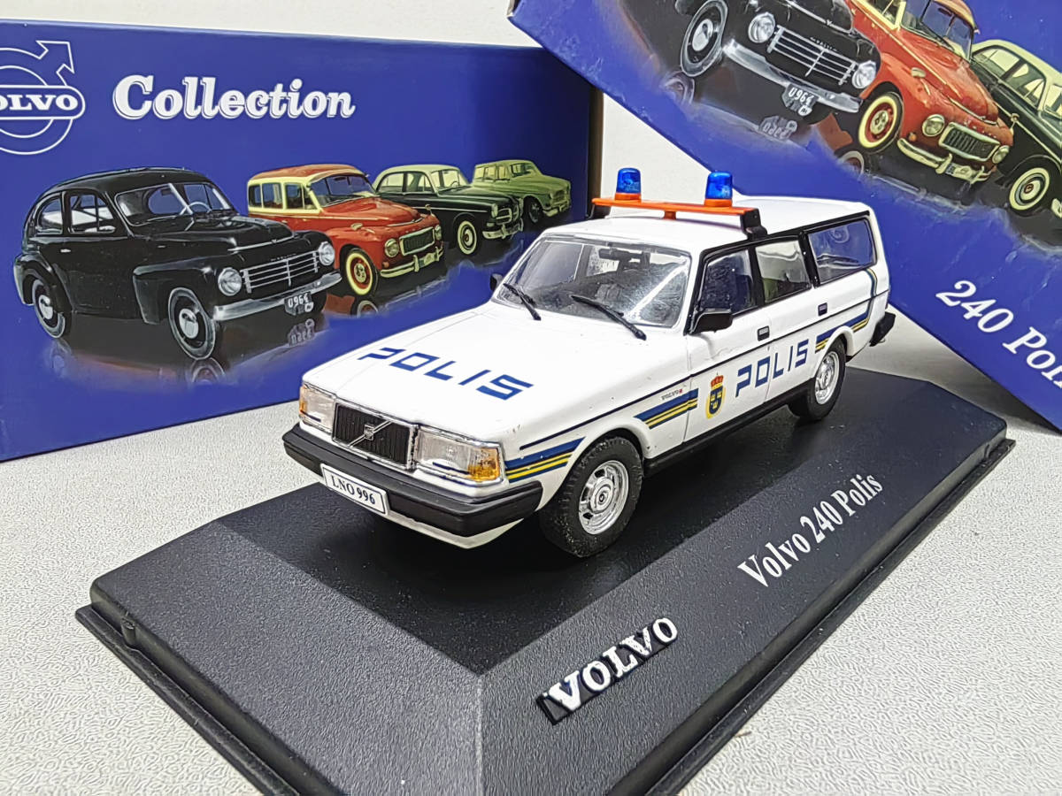 ATLAS 1/43 ボルボ 240 Polis