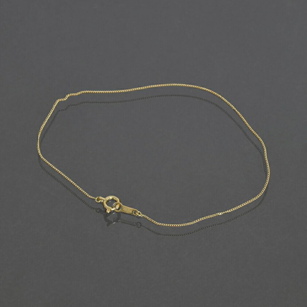当店だけの限定モデル 18k k18 K18YG 幅0.7mm|鎖 2面カット喜平