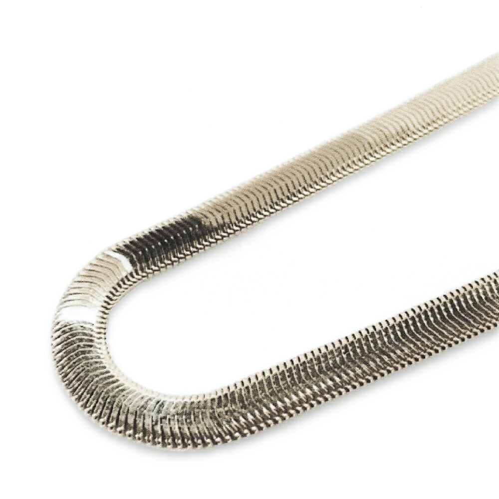 正規代理店 貴金属 18k k18 K18WG 幅3.5mm|鎖 オーバルスネーク