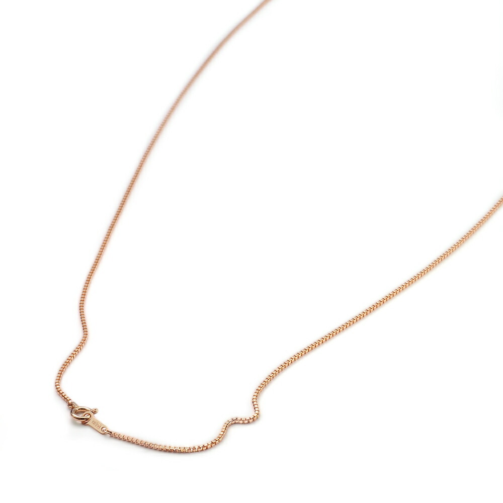 期間限定キャンペーン 貴金属 18k k18 K18PG 幅1.0mm|鎖 ベネチアン