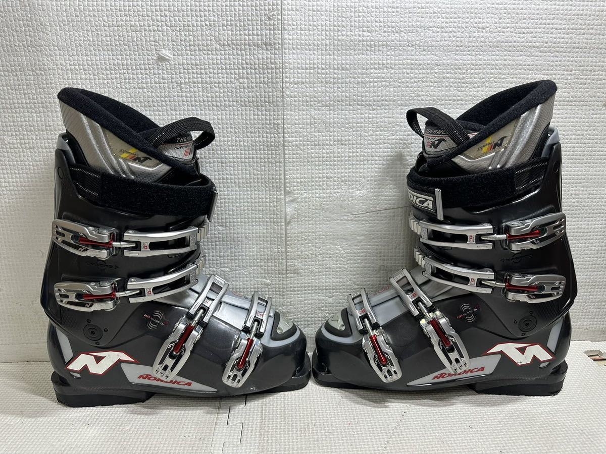 【NORDICA ／ノルディカ 】 スキーブーツ ライトグレー 26/26.5 305mm ★ 現状品_画像4