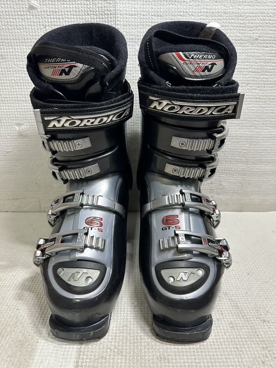 【NORDICA ／ノルディカ 】 スキーブーツ ライトグレー 26/26.5 305mm ★ 現状品_画像1