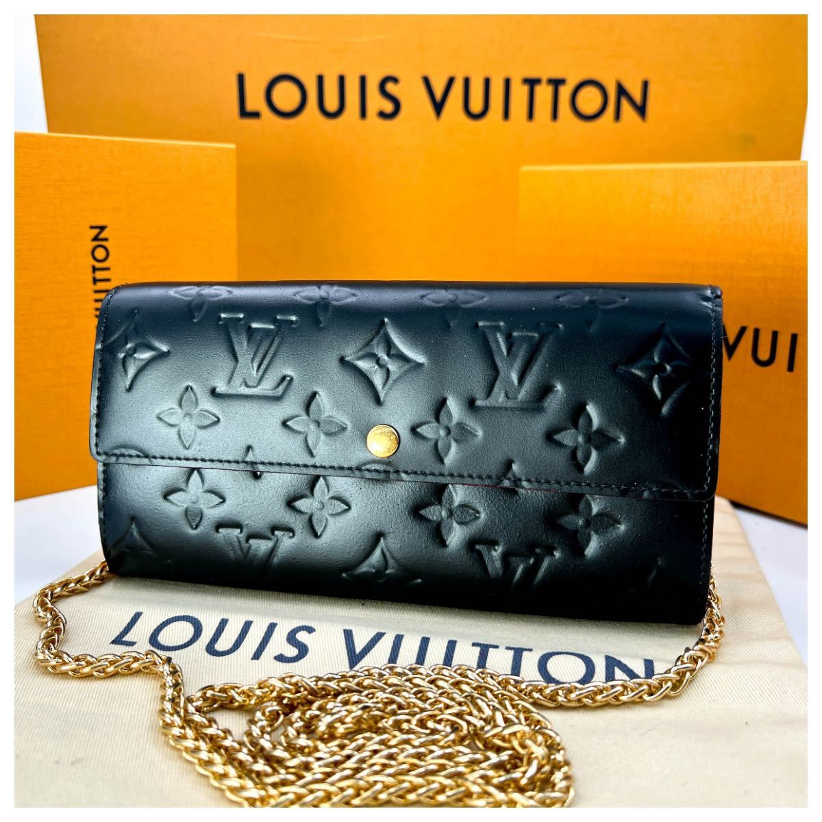 1円～LOUIS VUITTON ルイヴィトン 4－435 ヴェルニ ポルトフォイユ