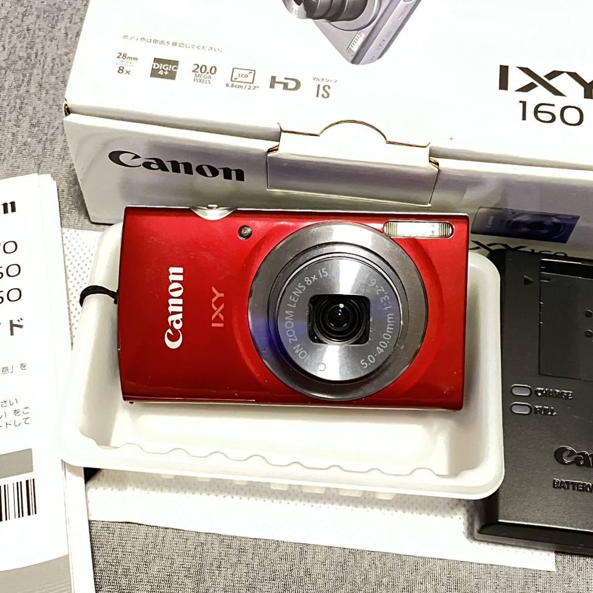 canon IXY160デジタルカメラ 送料無料 -