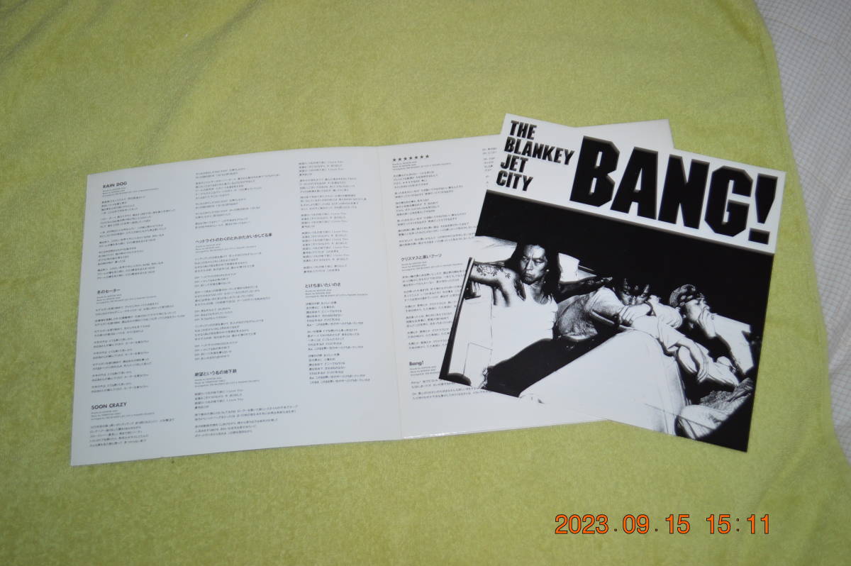THE BLANKEY JET CITY / BANG! б/у CD редкость запись 
