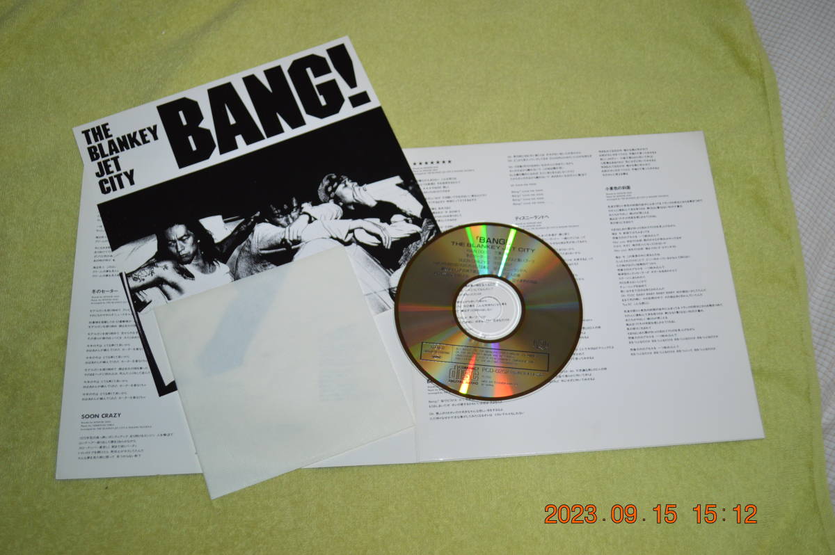 THE BLANKEY JET CITY / BANG! б/у CD редкость запись 