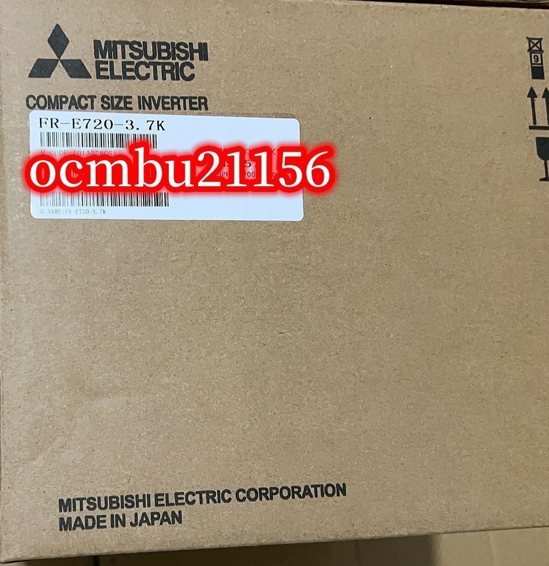 新品 ☆MITSUBISHI/三菱電機 FR-E720-3.7K 【保証】-