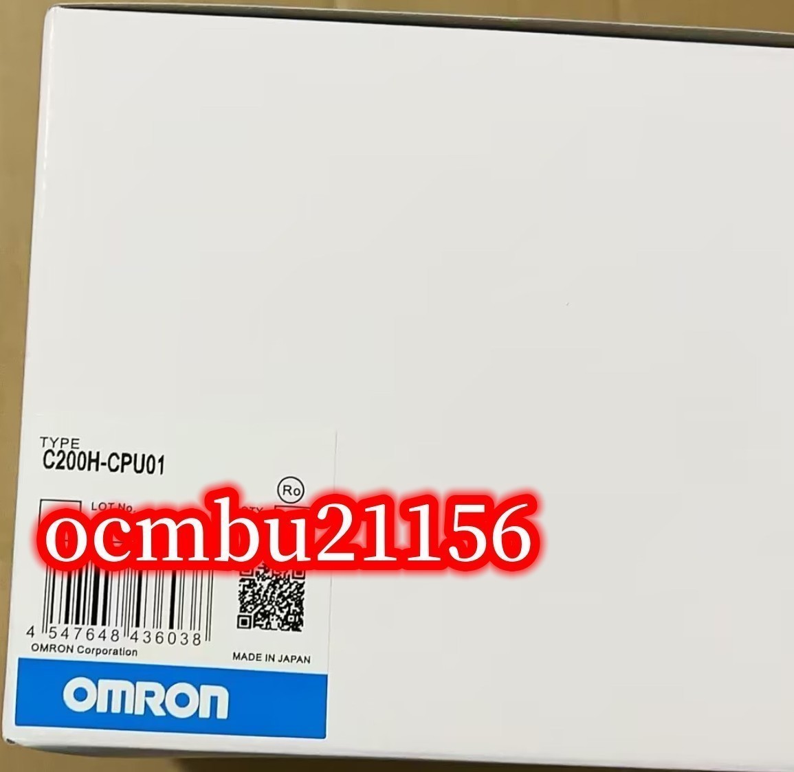 ☆新品 OMRON オムロン C200H-CPU01 CPUユニット【6ヶ月保証付き】-