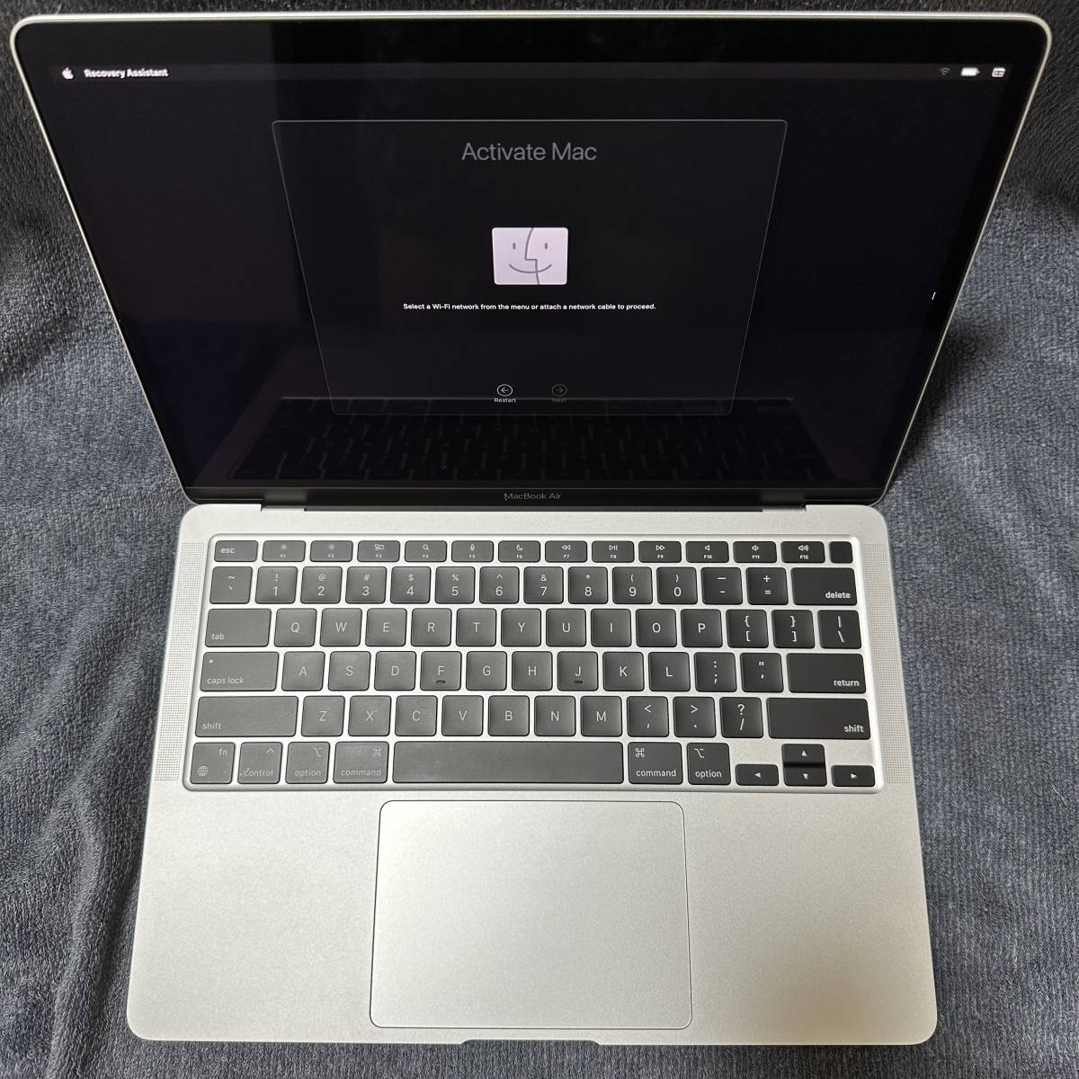 ☆美品☆送料込☆Macbook Air M1 2020 シルバー☆16GB/256GB☆US