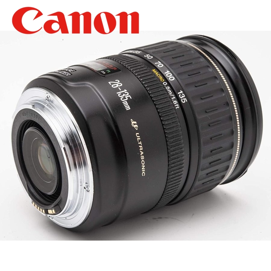 キヤノン Canon EF 28-135mm F3.5-5.6 IS USM フルサイズ対応 高倍率ズームレンズ 中古