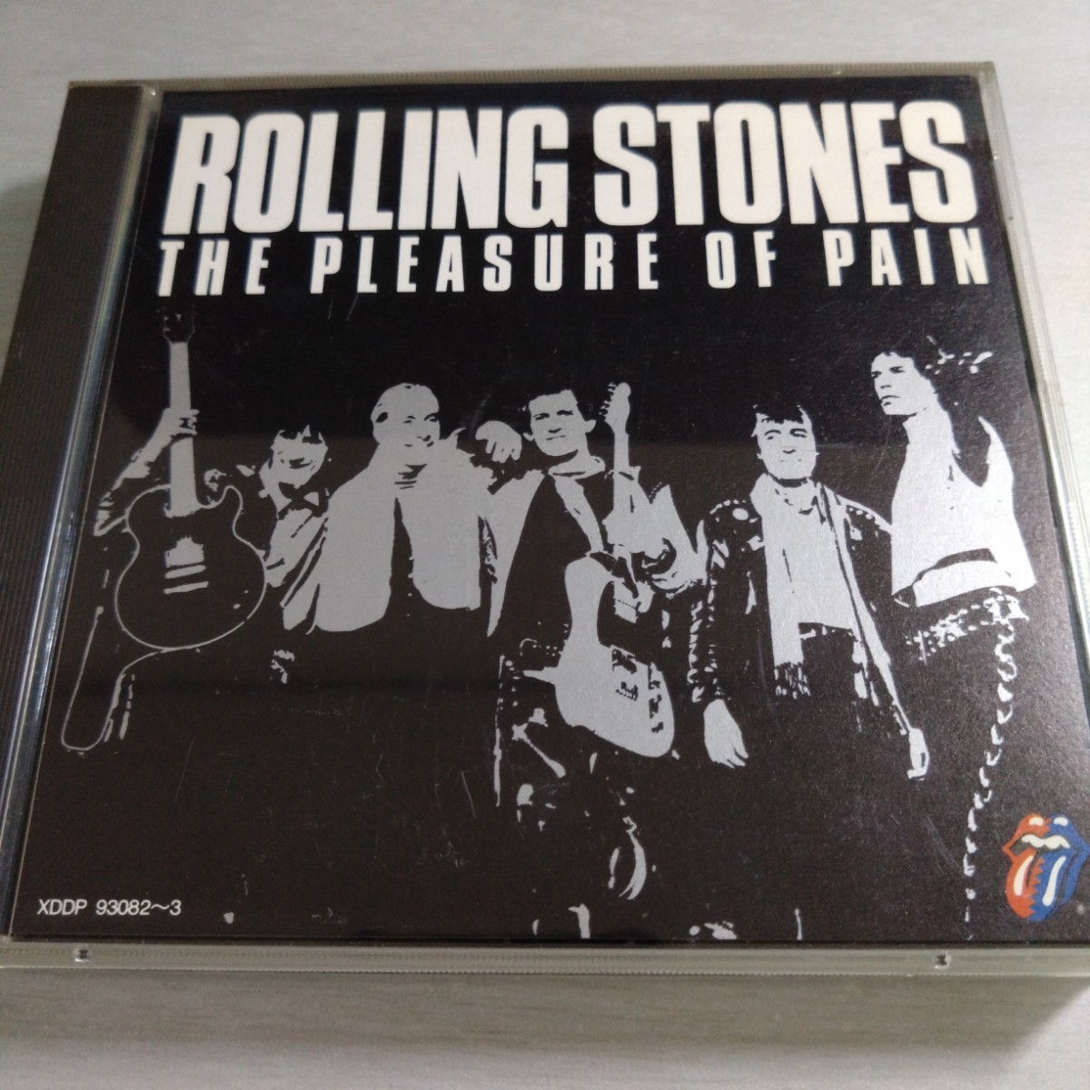 JAPAN-ONLY PROMO 2CD pleasure of pain / the rolling stones プレジャー・オブ・ペイン SONY RECORDS製 プロモ_画像1