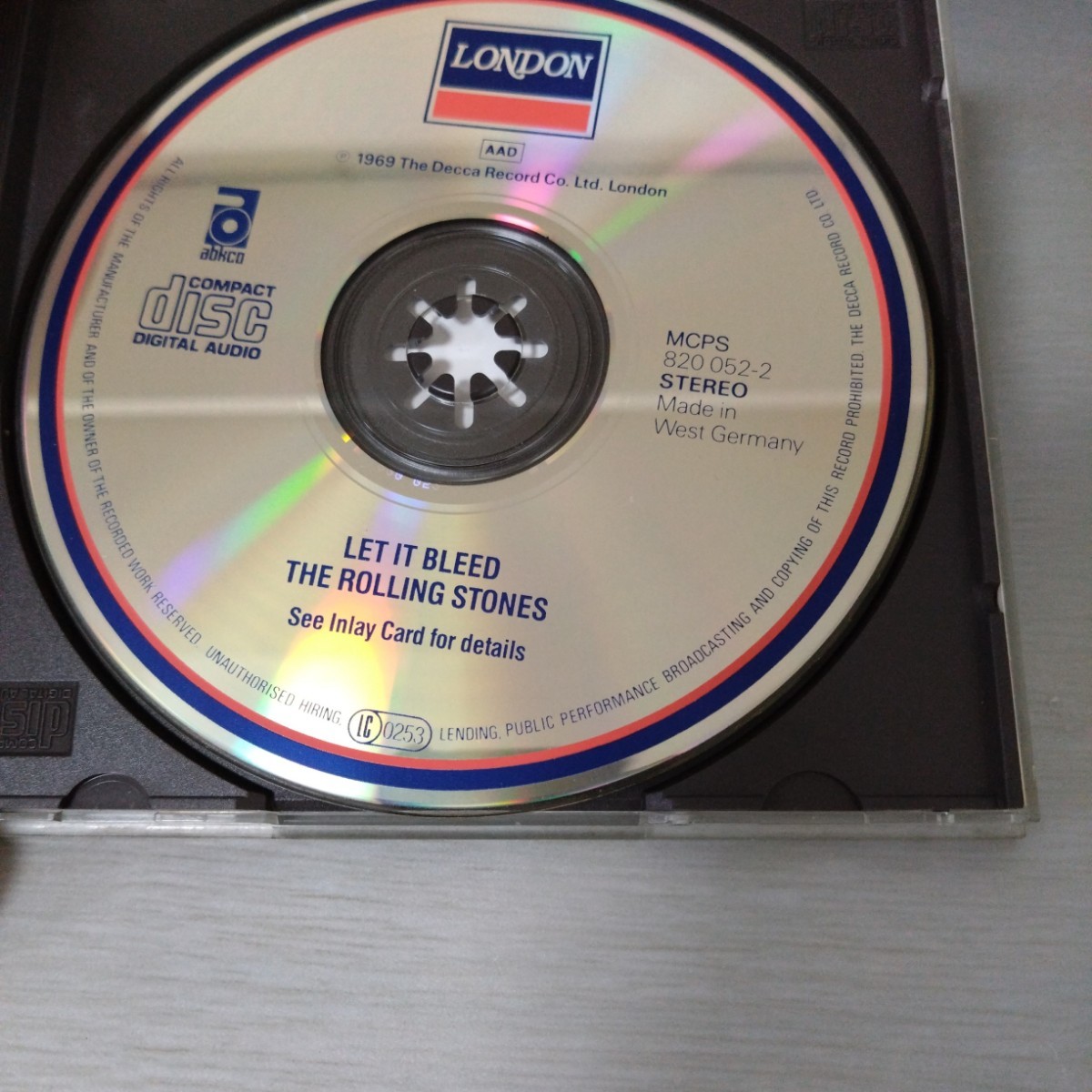 西ドイツ盤 LET IT BLEED レット・イット・ブリード / the rolling stones ローリング・ストーンズ W.GERMANY_画像3
