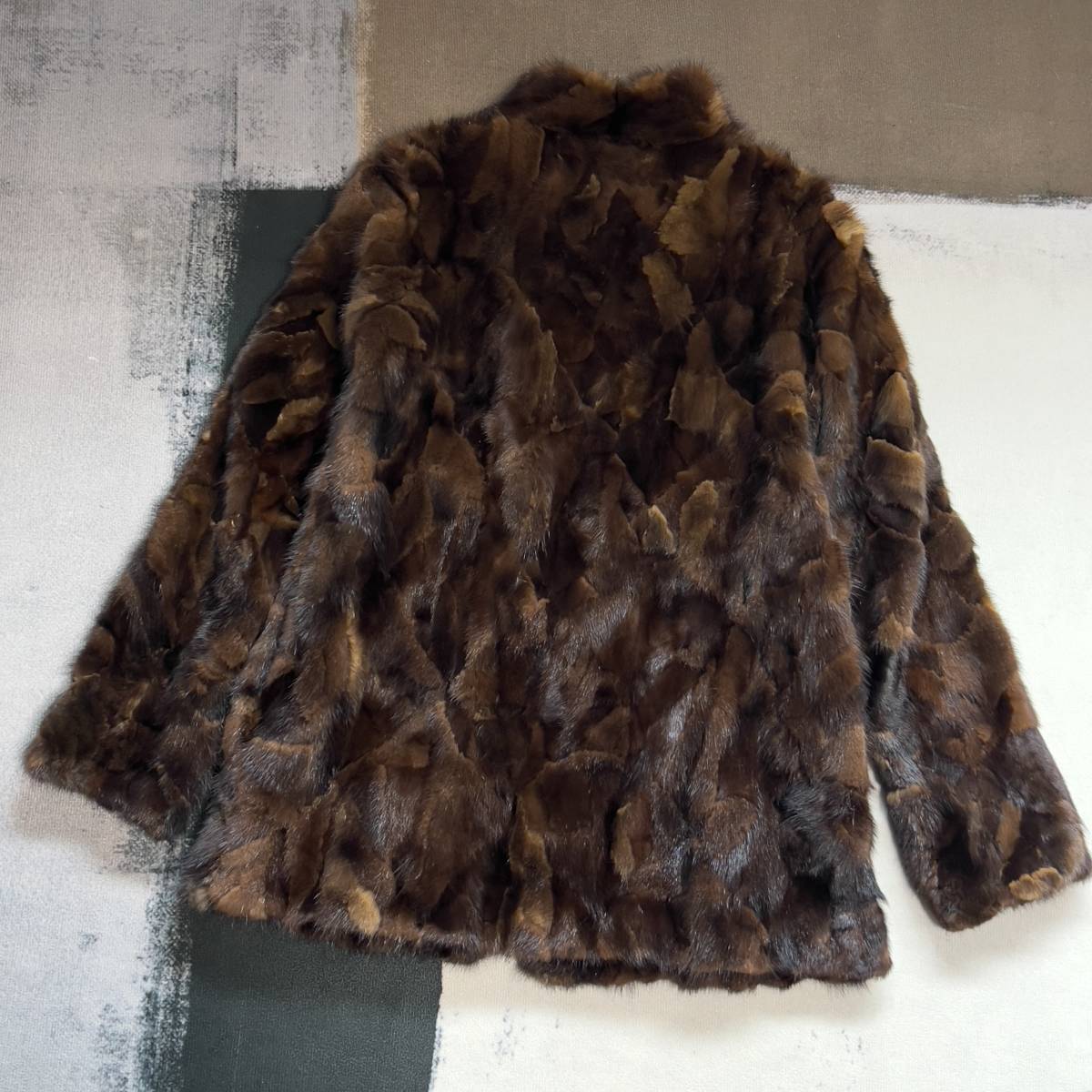 スタニングルアー 参考価格16万 MINK FUR COAT ミンク コート-